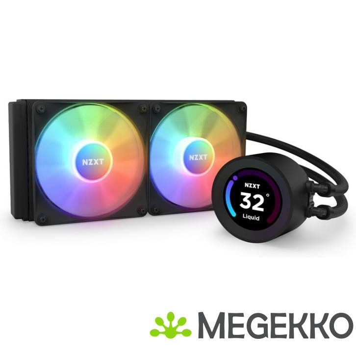 NZXT Kraken Elite 240 RGB Black, Computers en Software, Computerkoelers, Nieuw, Verzenden