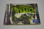 The Incredible Hulk (GBA EUR MANUAL), Verzenden, Zo goed als nieuw