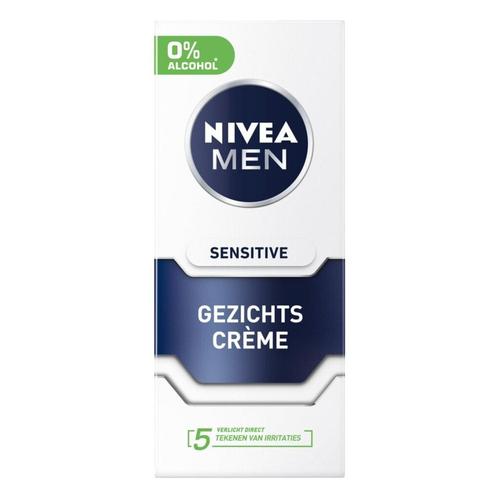 NIVEA Men Sensitive Gezichtscrème, Sieraden, Tassen en Uiterlijk, Uiterlijk | Gezichtsverzorging, Nieuw, Verzenden