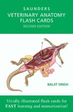 Veterinary Anatomy Flash Cards 9781455776832, Boeken, Zo goed als nieuw