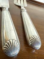 Serveerset voor vis (2) - Visserijservice met decor Schelp