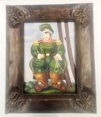 Scuola europea (XX), da Botero - Il capitano, Antiek en Kunst