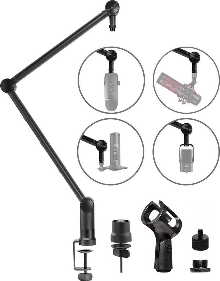 2dekans | Sensic SA 20 Microfoon Arm Zonder Microfoon - Boom, Muziek en Instrumenten, Microfoons, Zo goed als nieuw, Ophalen of Verzenden