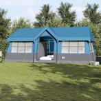 vidaXL Tenten met dak Blauw 622 x 295 x 238 cm Polyester, Caravans en Kamperen, Tenten, Verzenden, Nieuw