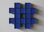 Hans Meeuwsen - Reliëf, 2026 - 2 Indisch blauwe hashtag -, Antiek en Kunst