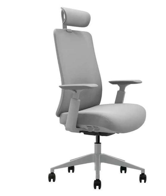 Bureaustoel Vane Grijs, Huis en Inrichting, Bureaustoelen, Bureaustoel, Grijs, Nieuw, Ergonomisch, Ophalen of Verzenden