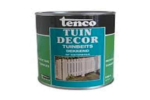 Tenco tuindecor dekkend 2,5 liter, zwart, bus, Doe-het-zelf en Verbouw, Verf, Beits en Lak, Nieuw, Verzenden