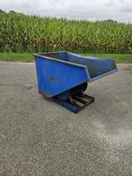 Kiepbak kantelbak spanenbak heftruck 800 liter, Voorzetapparatuur
