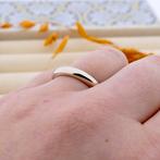 Witgouden ring | Blush (dames ring, 585, 14 karaat), Sieraden, Tassen en Uiterlijk, Ringen, Gebruikt, Overige kleuren, Ophalen of Verzenden