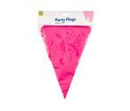 Vlaggenlijn Effen Fuchsia /10mtr, Verzenden, Nieuw, Feestartikel