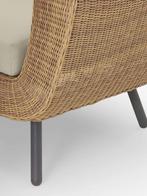 Hoek Lounge Diningset Jonah Wicker Naturel The Outsider, Tuin en Terras, Tuinsets en Loungesets, Verzenden, Nieuw