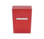 Aluminium sigarettendoosje - Rood, Verzenden, Nieuw, Tabaksdoos of Verpakking