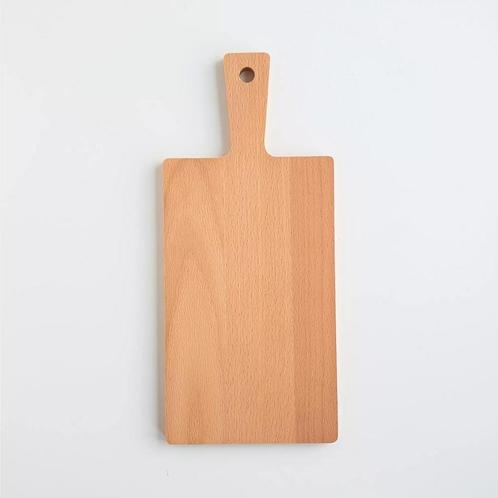 HOCHO Snijplank met Handvat - Beukenhout - 340x150x9mm -..., Huis en Inrichting, Keuken | Keukenbenodigdheden, Nieuw, Ophalen of Verzenden