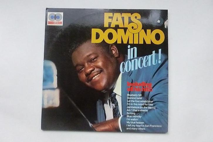Fats Domino - In Concert (2 LP), Cd's en Dvd's, Vinyl | Pop, Zo goed als nieuw, Verzenden
