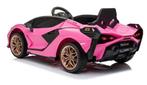 Kinderauto, LAMBORGHINI SIAN, mp4 Touchscreen TV, eva, RC,, Ophalen of Verzenden, Nieuw