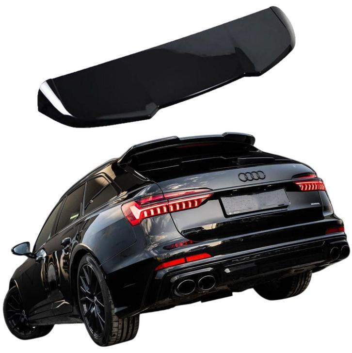 Achterspoiler | Audi | A6 Avant 2018+ | type C8 | RS-Look |, Auto-onderdelen, Carrosserie en Plaatwerk, Nieuw, Audi, Verzenden