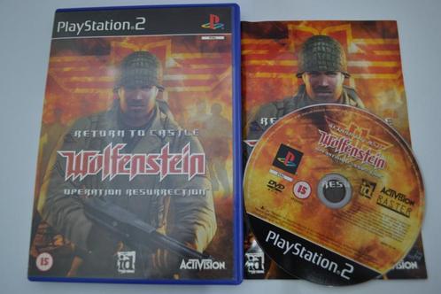 Return To Castle Wolfenstein - Operation Resurrection (PS2, Spelcomputers en Games, Games | Sony PlayStation 2, Zo goed als nieuw