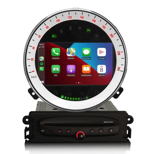 Mini Cooper CarPlay Autoradio | 2006 t/m 2013 | Android Auto, Auto diversen, Autoradio's, Nieuw, Ophalen of Verzenden