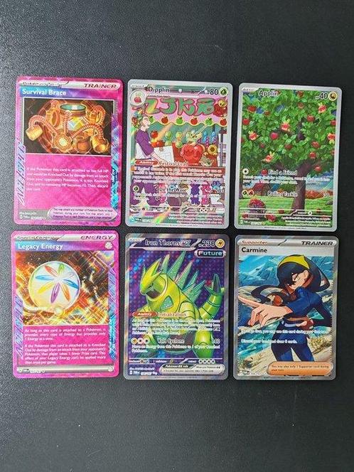 Pokémon Card - Set Twilight Masquerade - Dipplin, Applin,, Hobby en Vrije tijd, Verzamelkaartspellen | Pokémon