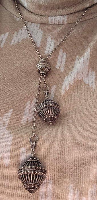 Zonder Minimumprijs - Ketting met hanger Zilver - Antiek, Sieraden, Tassen en Uiterlijk, Antieke sieraden