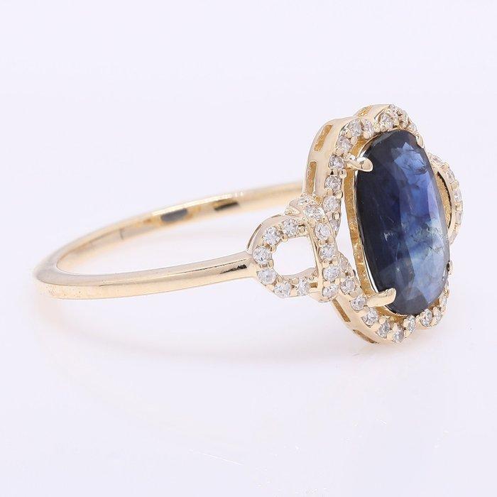 Zonder Minimumprijs - Ring - 14 karaat Geel goud - 1.34ct., Sieraden, Tassen en Uiterlijk, Ringen