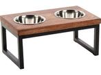 Flamingo Tommy - Voerbak Duo Dinner - 2x800ml Duurzaam, Huis en Inrichting, Woonaccessoires | Overige, Verzenden, Nieuw