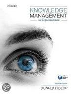 Knowledge Management in Organizations 9780199534975, Verzenden, Zo goed als nieuw