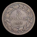 België. Leopold I. 5 Francs 1833 / Postion B (Zonder