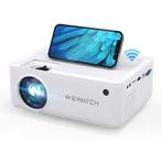 V10 LED Projector - Mini Beamer Home Media Speler Wit, Verzenden, Nieuw