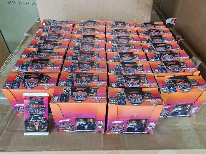 2022 Topps Turbo Attax F1 - 30 Box - Light Played (LP), Verzamelen, Stickers