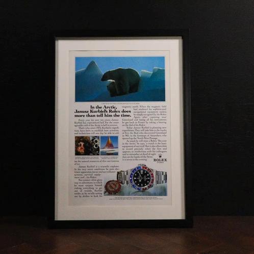 Vintage Rolex GMT-Master advertentie, Boeken, Catalogussen en Folders, Nieuw, Verzenden