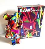 Kaws (1974) - Kaws Tension Be@rbrick 400% & 100% Bearbrick ·, Antiek en Kunst