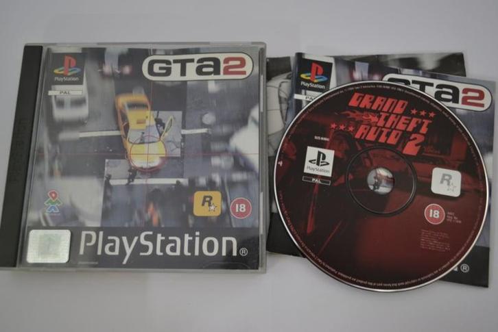 GTA 2 (PS1 PAL), Spelcomputers en Games, Games | Sony PlayStation 1, 1 speler, Zo goed als nieuw, Verzenden