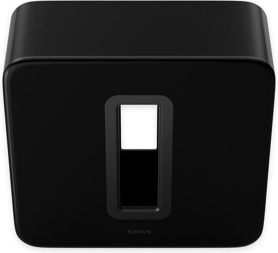 Sonos Sub Gen3 Subwoofer - Zwart (Home cinema & Stereo sets), Audio, Tv en Foto, Stereo-sets, Nieuw, Verzenden
