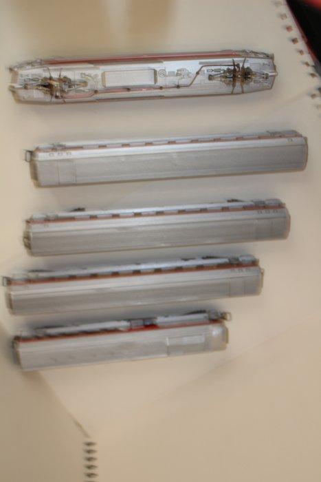 Jouef H0 - 843/5580/8650 - Treinset (5) - CC 4010 + 3 wagens, Hobby en Vrije tijd, Modeltreinen | H0