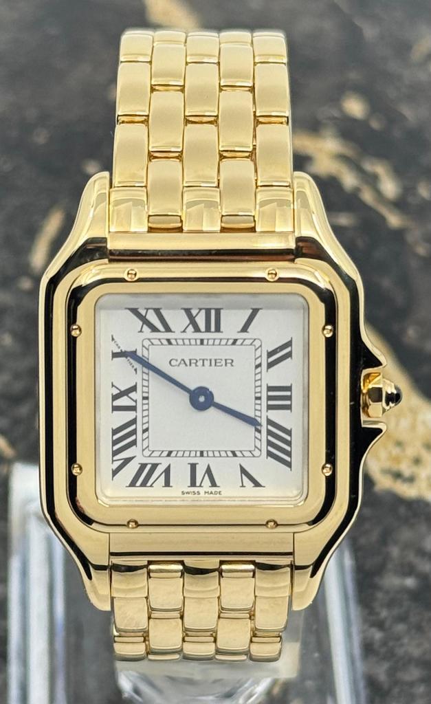 Cartier Panthère de Cartier Medium - Gold - WGPN0058, Sieraden, Tassen en Uiterlijk, Horloges | Dames, Polshorloge, Nieuw, Goud