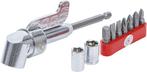 Haakse schroefbit hulpstuk voor boormachines 10-delige, Auto diversen, Autogereedschap, Verzenden, Nieuw