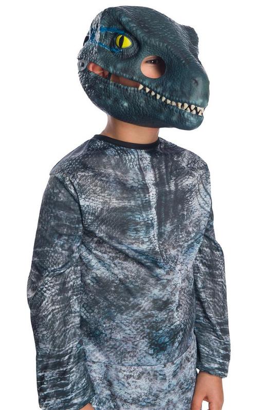 Dino Masker Velociraptor, Hobby en Vrije tijd, Feestartikelen, Nieuw, Verzenden