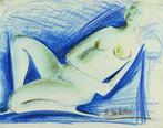 René Couturier (1933 - 2008) - Nu bleu