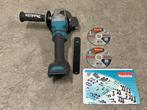 Veiling - Makita haakse slijper body ø125mm GA050GZ, Doe-het-zelf en Verbouw, Gereedschap | Slijpmachines, Gebruikt