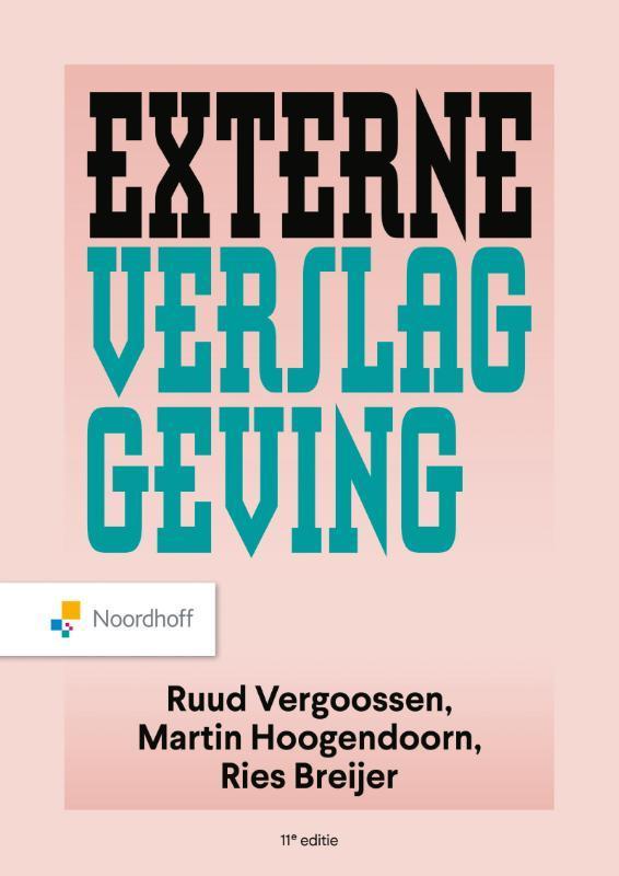 Externe Verslaggeving   11e editie 9789001033613, Boeken, Studieboeken en Cursussen, Zo goed als nieuw, Verzenden