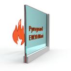 Enkel glas Pyroguard EW30 Maxi (stalen constructie), Doe-het-zelf en Verbouw, Glas en Ramen, Nieuw, Ophalen of Verzenden