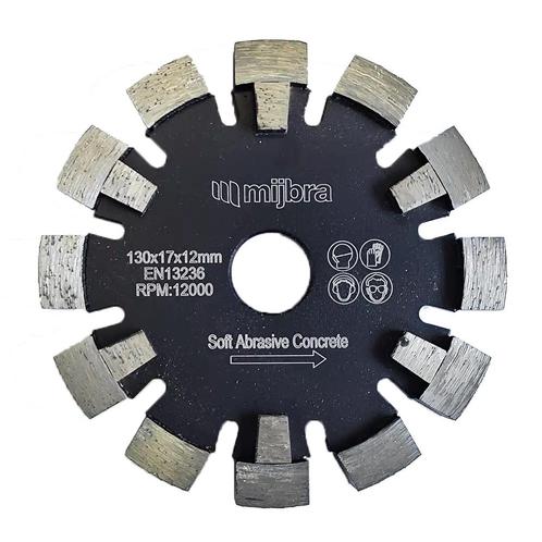 Mijbra Vloerverwarmingsfrees zacht zandcement | 130x17mm |, Doe-het-zelf en Verbouw, Verwarming en Radiatoren, Nieuw, Verzenden