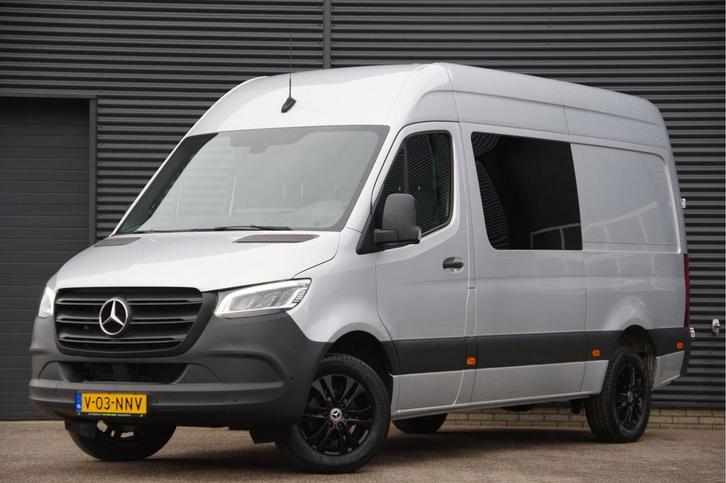 Zakelijke Lease |  Mercedes-Benz Sprinter 319 3.0 CDI V6 L2H, Auto's, Bestelauto's, Lease, Grijs, Automaat, Overige kleuren, Mercedes-Benz