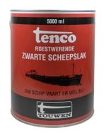 Tenco scheepslak 5 liter 5 liter, zwart, Nieuw, Verzenden