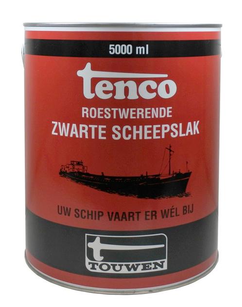 Tenco scheepslak 5 liter 5 liter, zwart, Watersport en Boten, Accessoires en Onderhoud, Nieuw, Verzenden