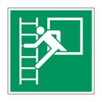Noodvenster met vluchtladder pictogram, Verzenden, Nieuw