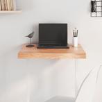 vidaXL Tafelblad 60x50x(2-6) cm behandeld massief eikenhout, Huis en Inrichting, Tafels | Eettafels, Verzenden, Nieuw