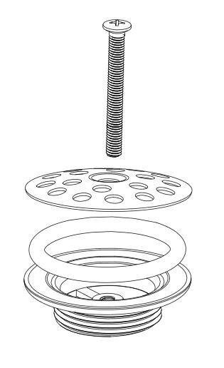 Luxe Messing Plug 54Inch Rooster Chroom, Doe-het-zelf en Verbouw, Sanitair, Ophalen of Verzenden