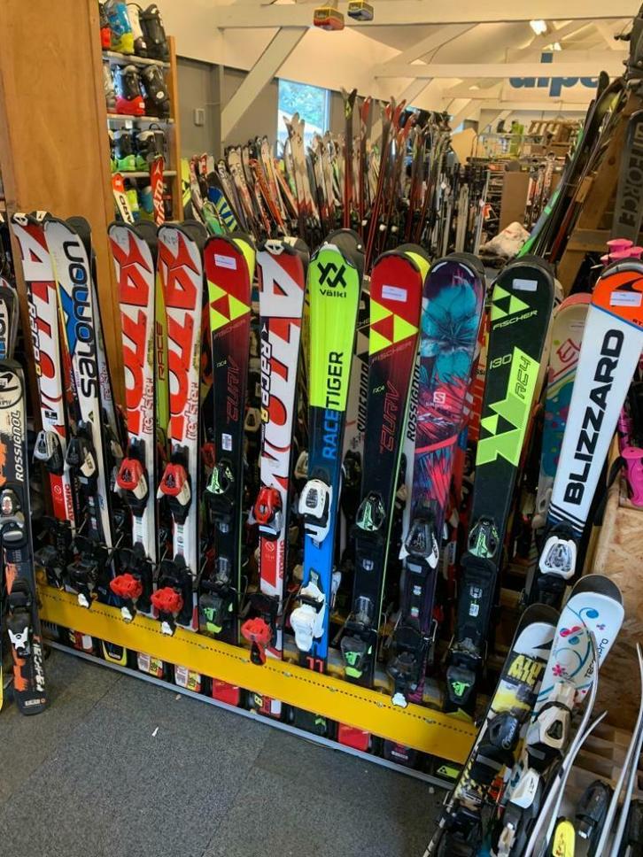 Kinderskis en schoenen, meer dan 500 paar! Atomic, Head., Sport en Fitness, Skiën en Langlaufen, Skiën, 100 tot 140 cm, Carve